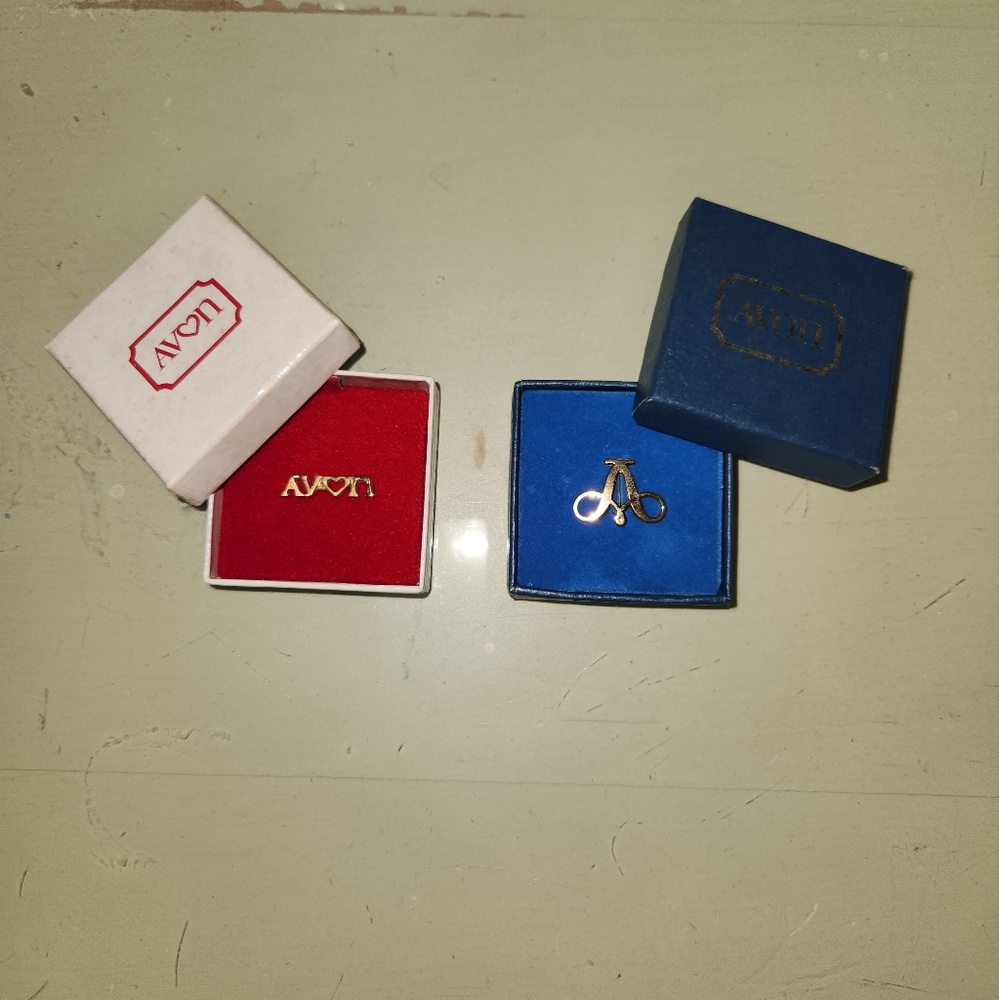 Two Vintage Avon Pins